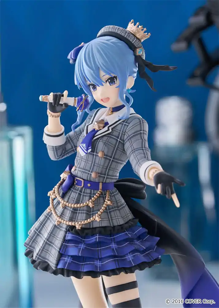 Hololive Production Pop Up Parade SP Hoshimachi Suisei PVC szobor figura 17 cm termékfotó