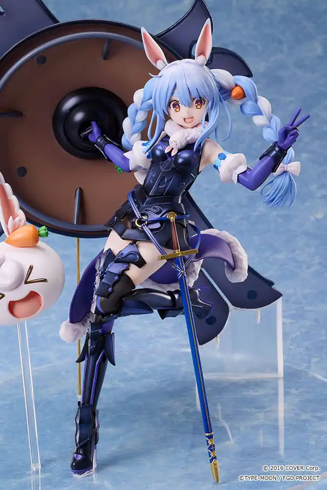 Hololive production x Fate/Grand Order 1/7 Usada Pekora × Mash Kyrielight PVC szobor figura 28 cm termékfotó