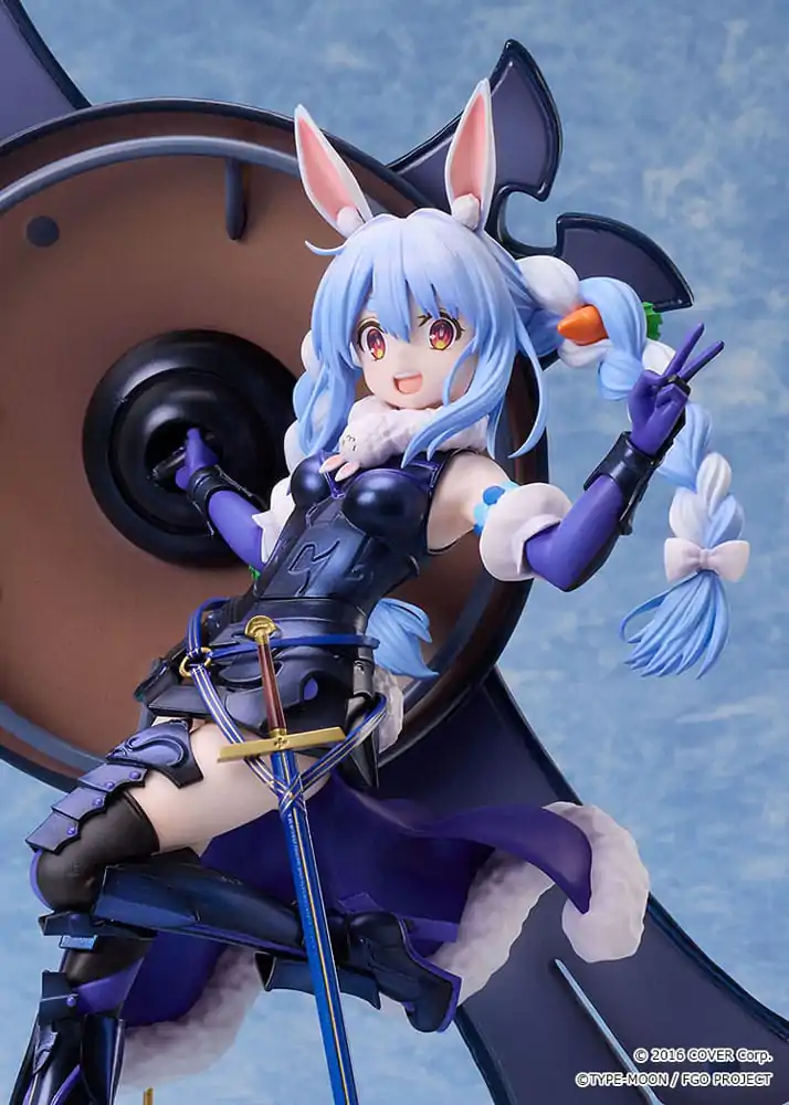 Hololive production x Fate/Grand Order 1/7 Usada Pekora × Mash Kyrielight PVC szobor figura 28 cm termékfotó