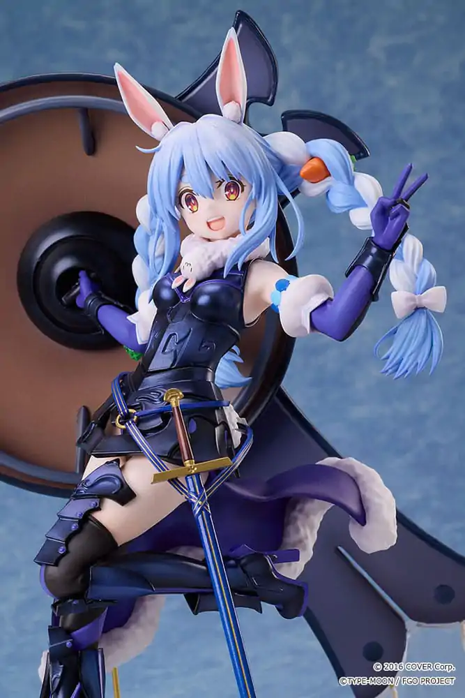 Hololive production x Fate/Grand Order 1/7 Usada Pekora × Mash Kyrielight PVC szobor figura 28 cm termékfotó