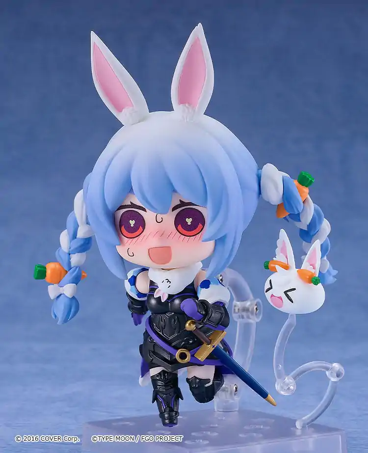 Hololive Production x Fate/Grand Order Nendoroid akciófigura Usada Pekora Mash Kyrielight Collaboration Ver. 10 cm termékfotó