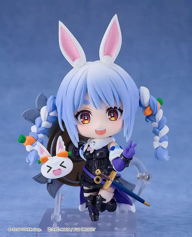 Hololive Production x Fate/Grand Order Nendoroid akciófigura Usada Pekora Mash Kyrielight Collaboration Ver. 10 cm termékfotó