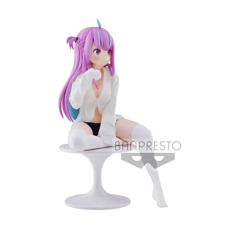 Hololive Relax Time Minato Aqua figura 18cm termékfotó