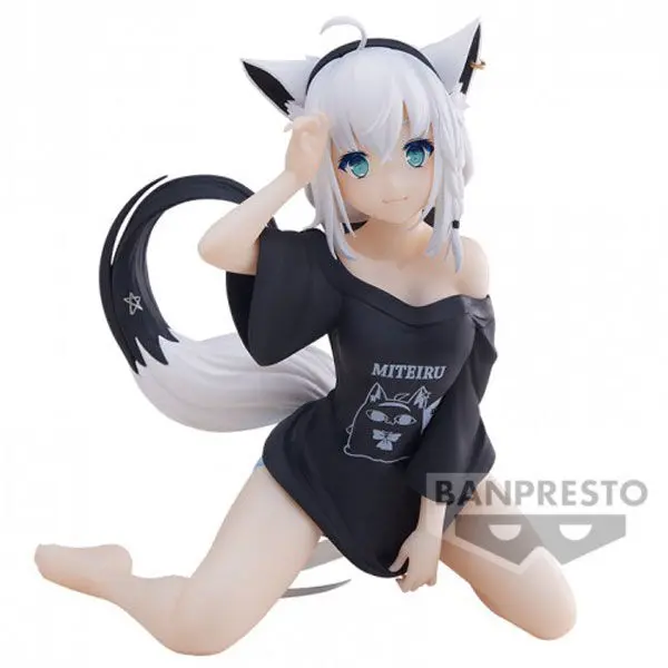 Hololive Relax Time Shirakami Fubuki figura 13cm termékfotó