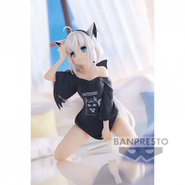 Hololive Relax Time Shirakami Fubuki figura 13cm termékfotó