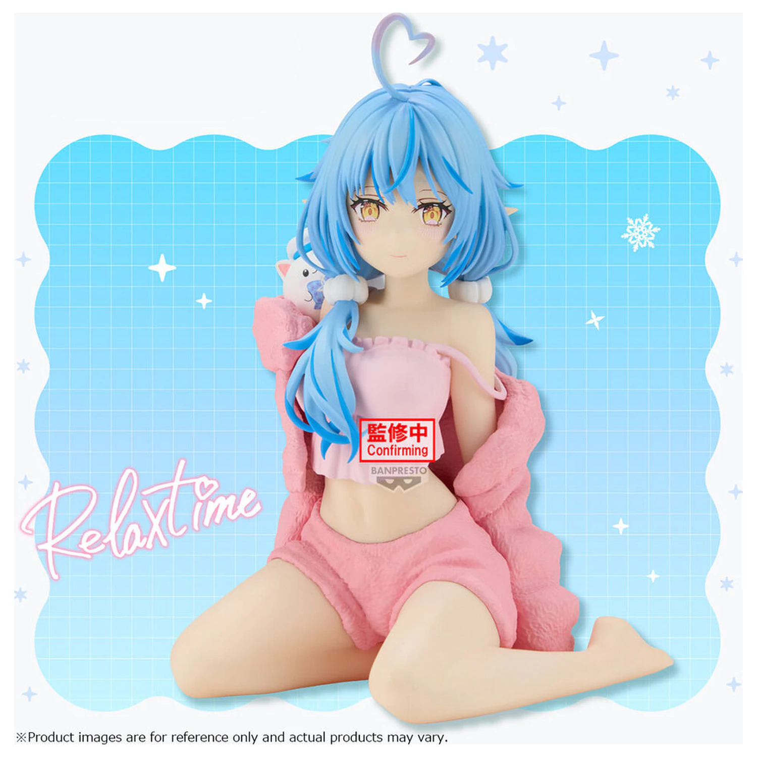 Hololive Relax Time Yukihana Lamy figura 14cm termékfotó