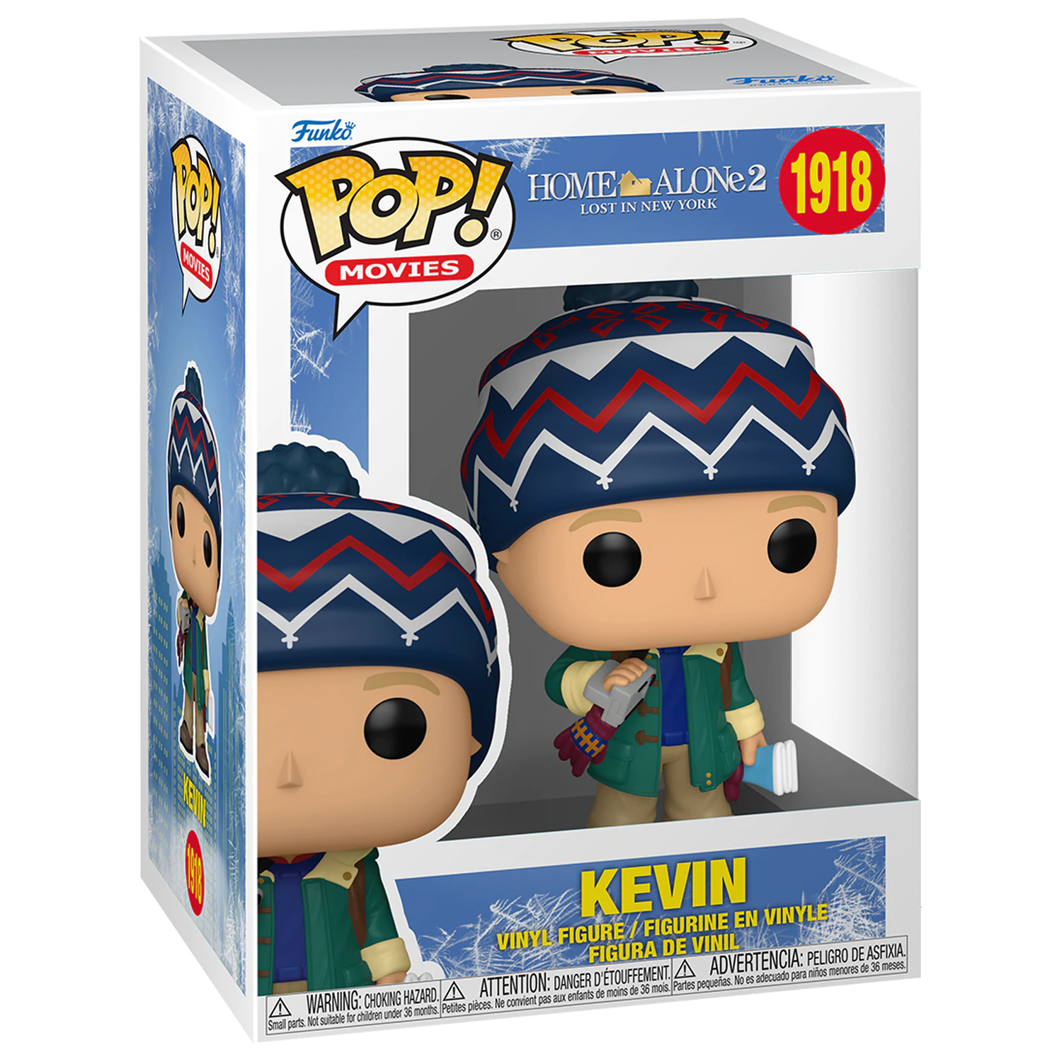 Home Alone 2 Funko POP! Movies Vinyl figura Kevin 9 cm [SÉRÜLT CSOMAGOLÁS] termékfotó