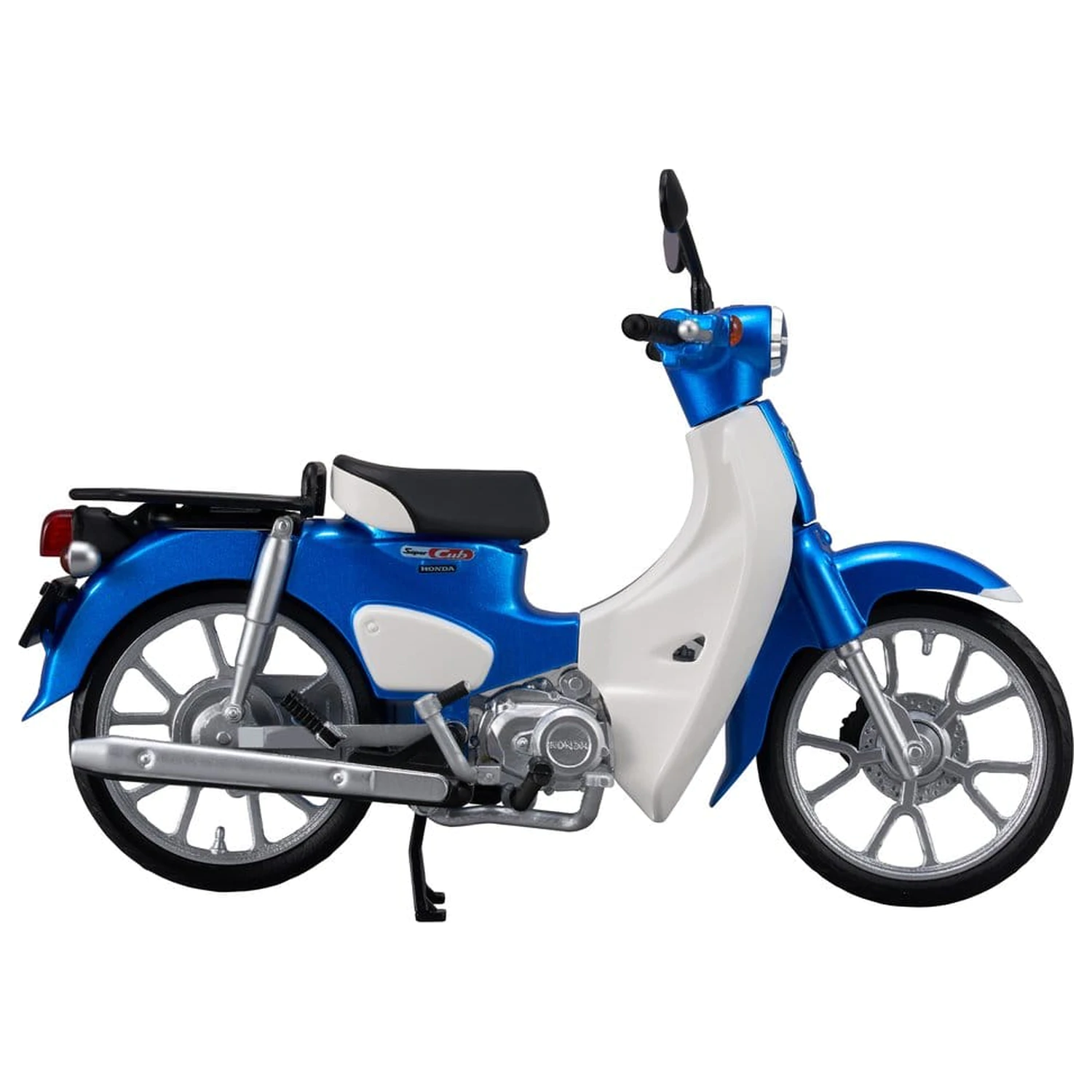 Honda Kaitanics Műanyag modell készlet Super Cub 110 Glint Wave Blue Metalic termékfotó