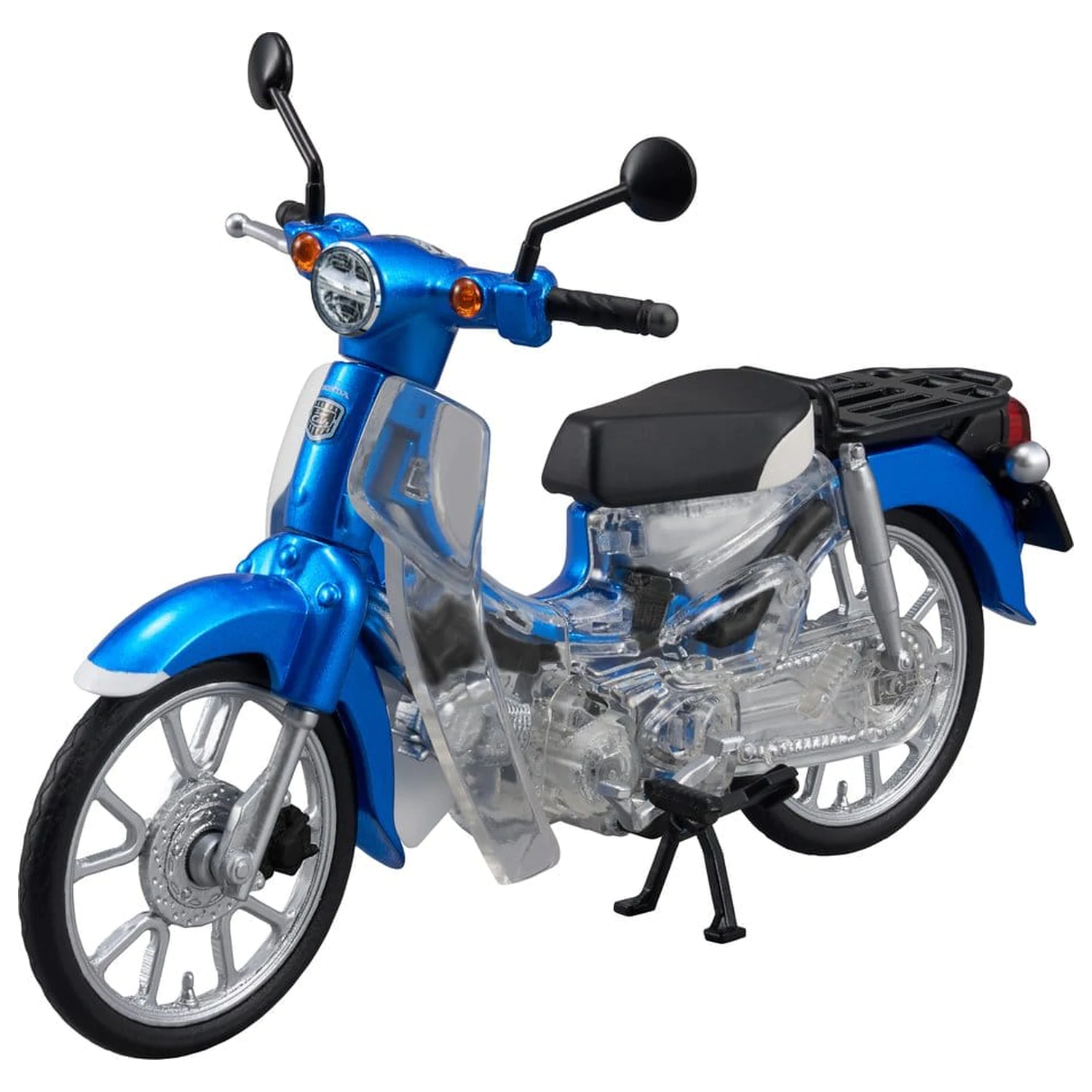 Honda Kaitanics Műanyag modell készlet Super Cub 110 Glint Wave Blue Metalic termékfotó