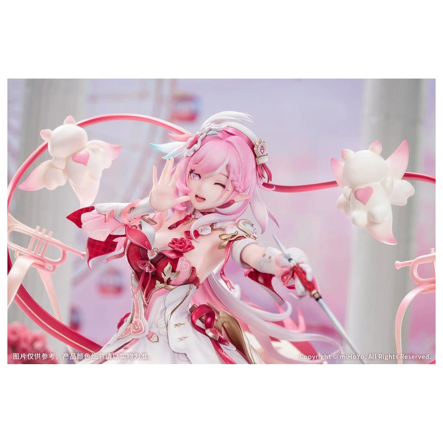 Honkai Impact 3rd 1/7 Elysia Hi Love Elf Ver. With Bonus PVC figura 29 cm termékfotó
