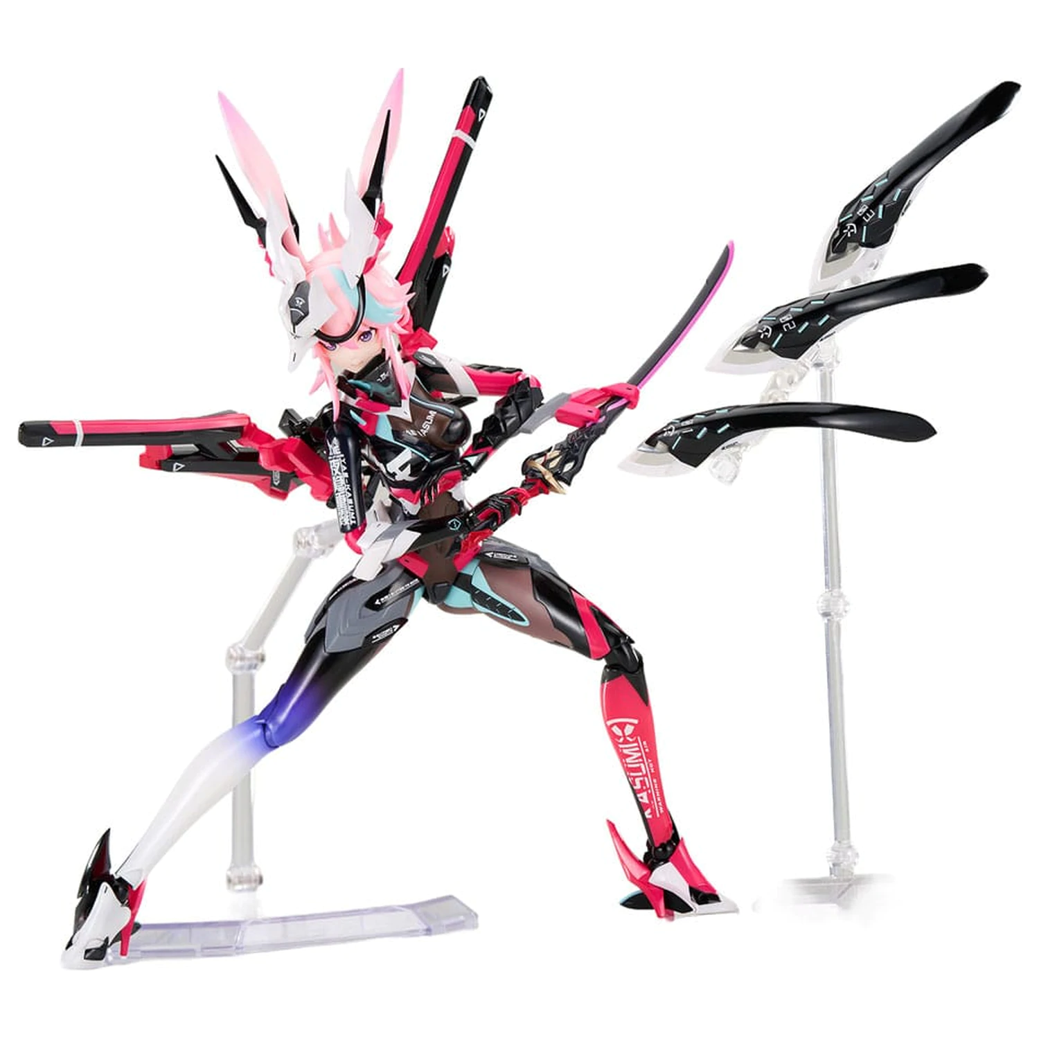 Honkai Impact 3rd Arctech Posable Series 1/8 Sakura Yae Darkbolt Jonin Neon Shade Ver. akciófigura 22 cm  termékfotó