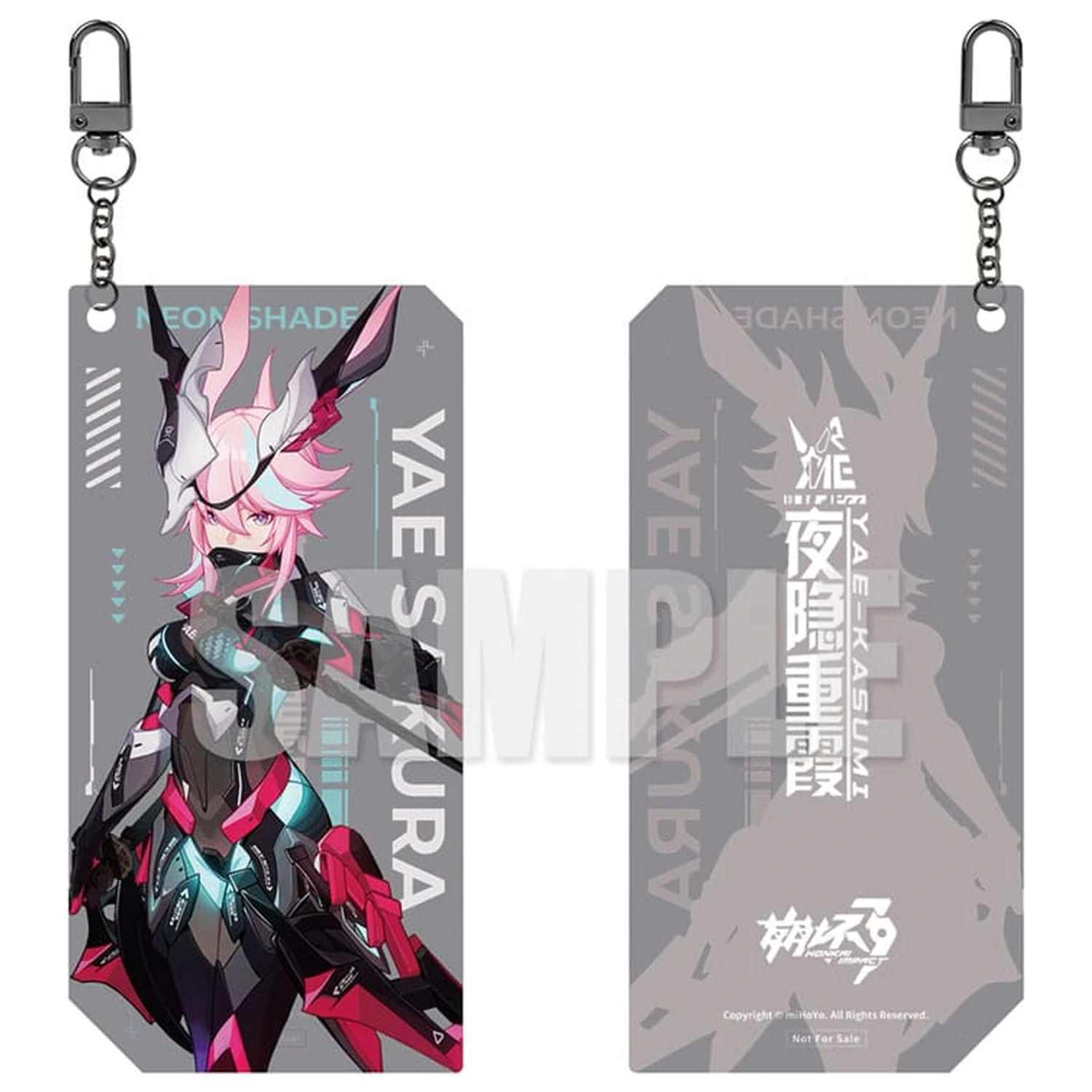 Honkai Impact 3rd Arctech Posable Series 1/8 Sakura Yae Darkbolt Jonin Neon Shade Ver. akciófigura 22 cm  termékfotó