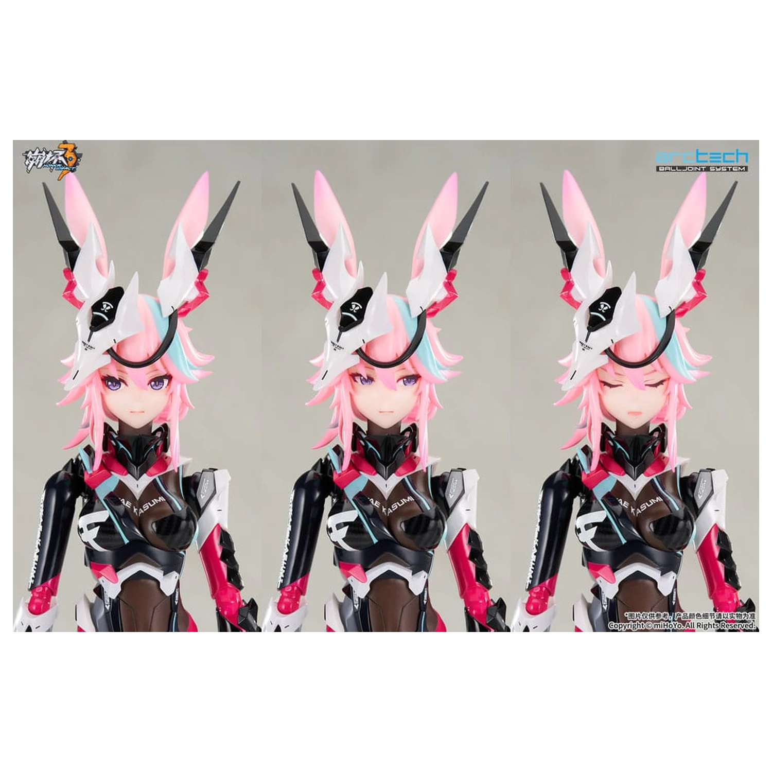 Honkai Impact 3rd Arctech Posable Series 1/8 Sakura Yae Darkbolt Jonin Neon Shade Ver. akciófigura 22 cm  termékfotó