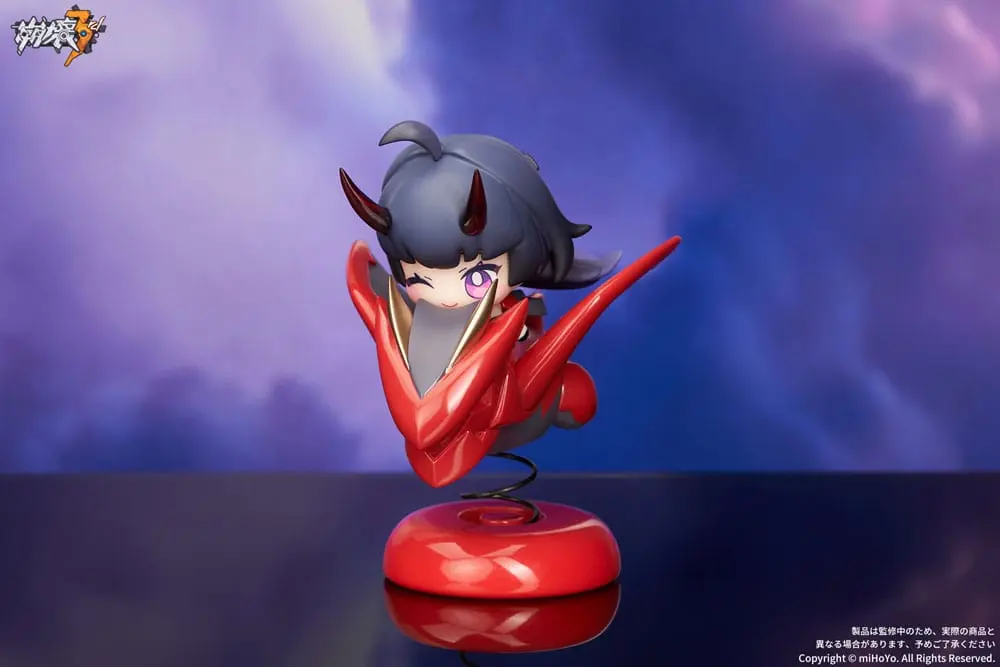 Honkai Impact 3rd Mei Raiden - Herrscher of Thunder PVC szobor figura 8 cm termékfotó