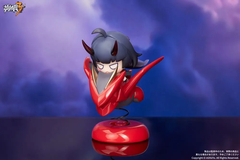 Honkai Impact 3rd Mei Raiden - Herrscher of Thunder PVC szobor figura 8 cm termékfotó