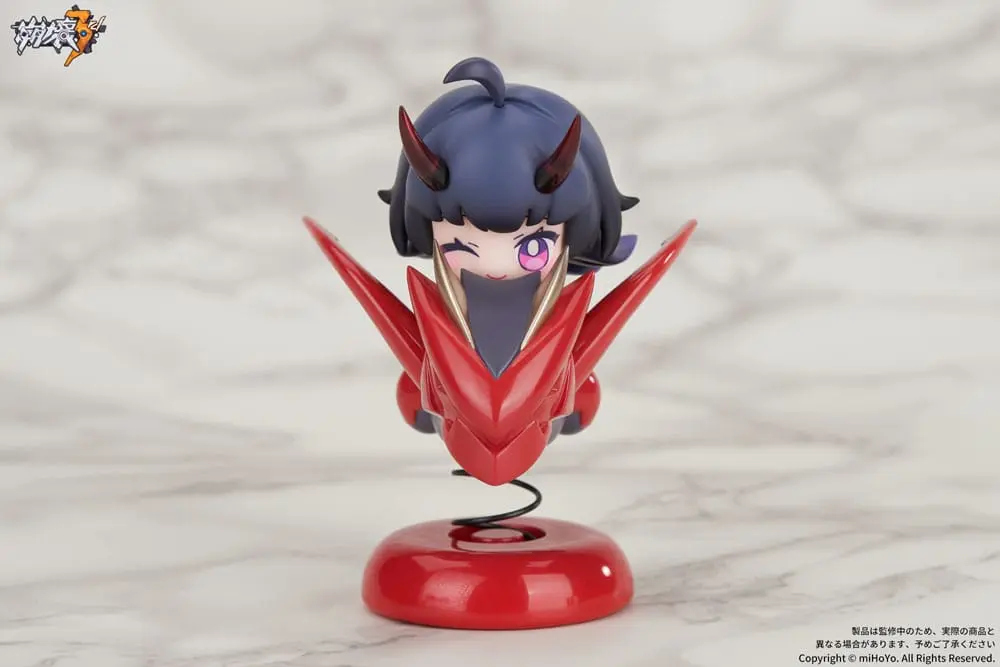 Honkai Impact 3rd Mei Raiden - Herrscher of Thunder PVC szobor figura 8 cm termékfotó