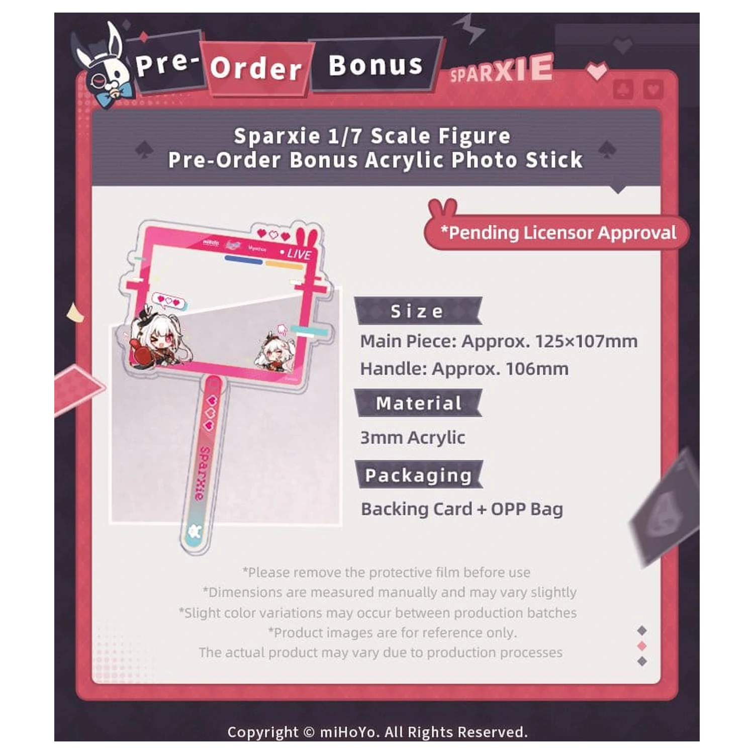 Honkai: Star Rail 1/7 Sparkle with Bonus PVC figura 34 cm termékfotó