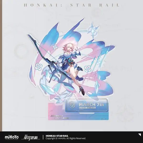 Honkai: Star Rail Acryl figura: March 7th 17 cm termékfotó