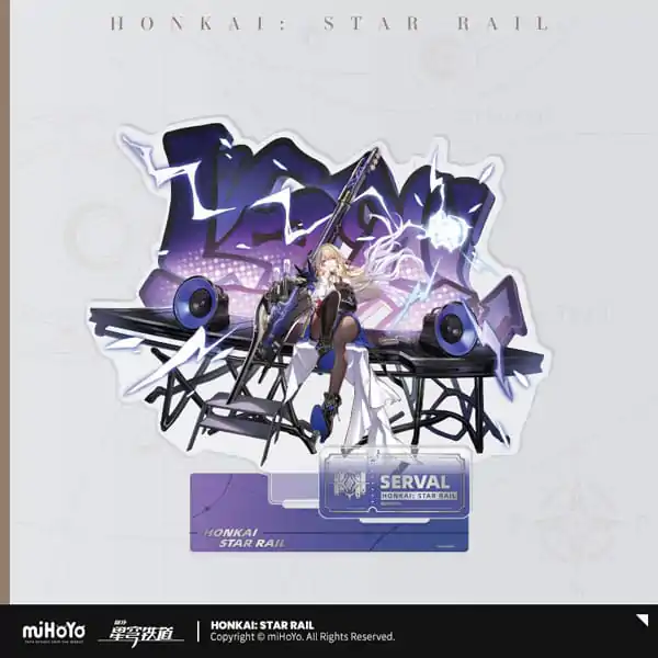 Honkai: Star Rail Acryl figura: Serval 20 cm termékfotó