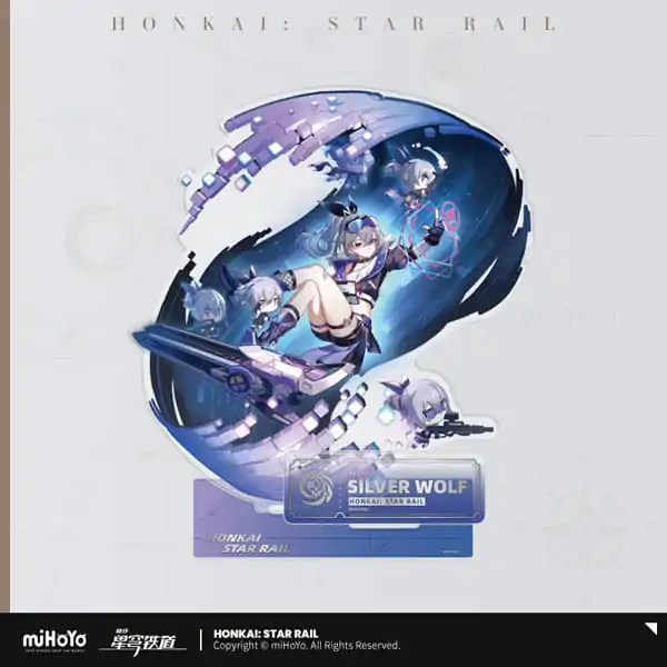 Honkai: Star Rail Acryl figura: Silver Wolf 17 cm termékfotó