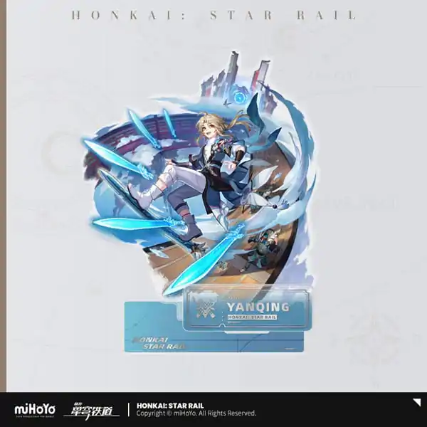 Honkai: Star Rail Acryl Figur Yanqing 16 cm termékfotó