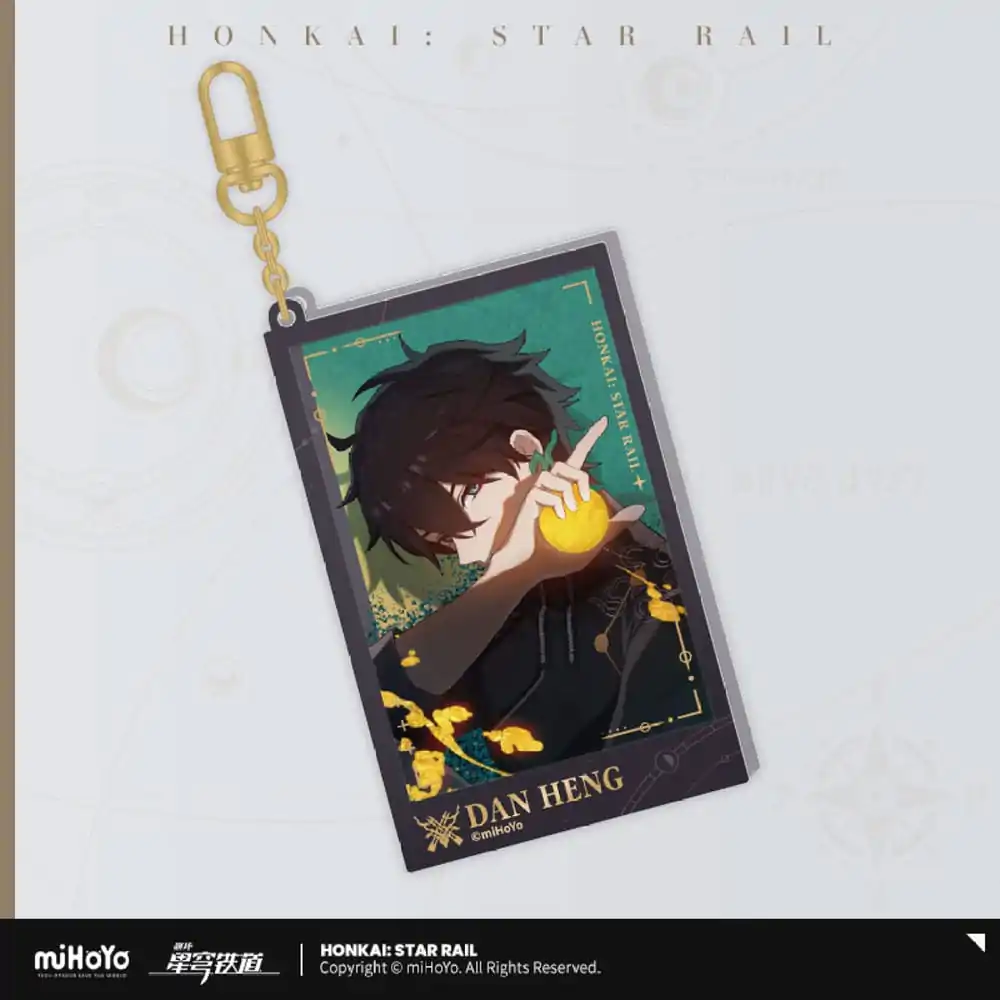 Honkai: Star Rail Countdown Departure Series Akril kulcstartó Dan Heng Glitter 9 cm termékfotó