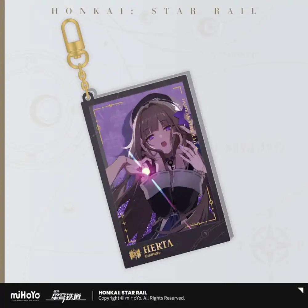 Honkai: Star Rail Countdown Departure Series Akril kulcstartó Herta Glitter 9 cm termékfotó