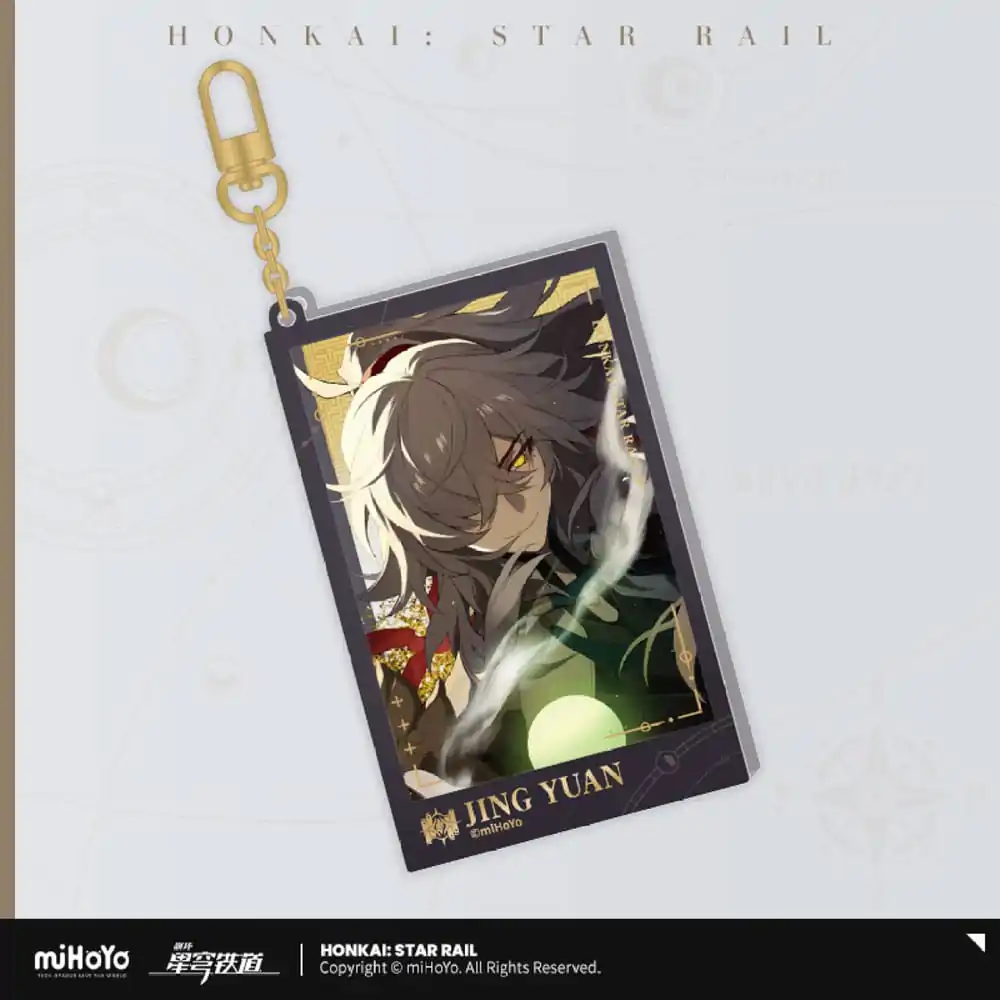 Honkai: Star Rail Countdown Departure Series Akril kulcstartó Jing Yuan Glitter 9 cm termékfotó