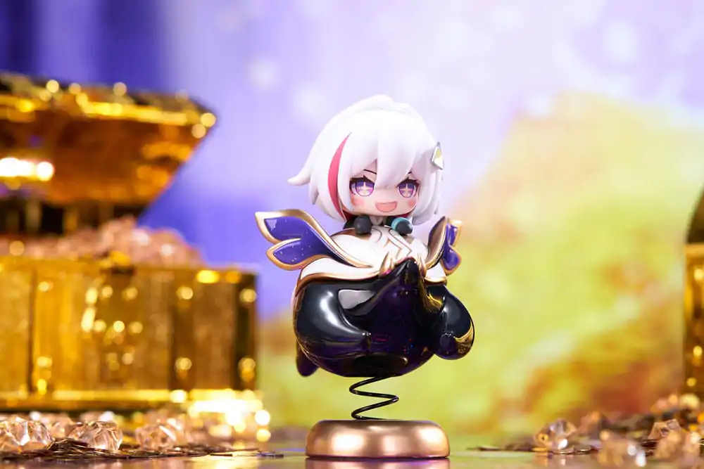 Honkai: Star Rail Hu Tao Chibi Topaz & Numby Chibi Chara Yurayura Stand PVC szobor figura 10 cm termékfotó