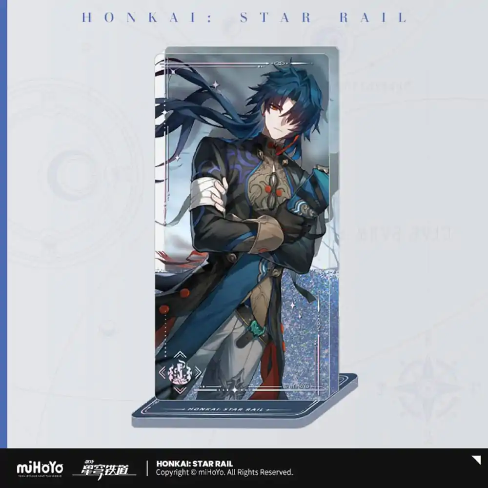 Honkai: Star Rail Light Cone Acryl Ornament with Glitter: Blade The Unreachable Side 15 cm termékfotó