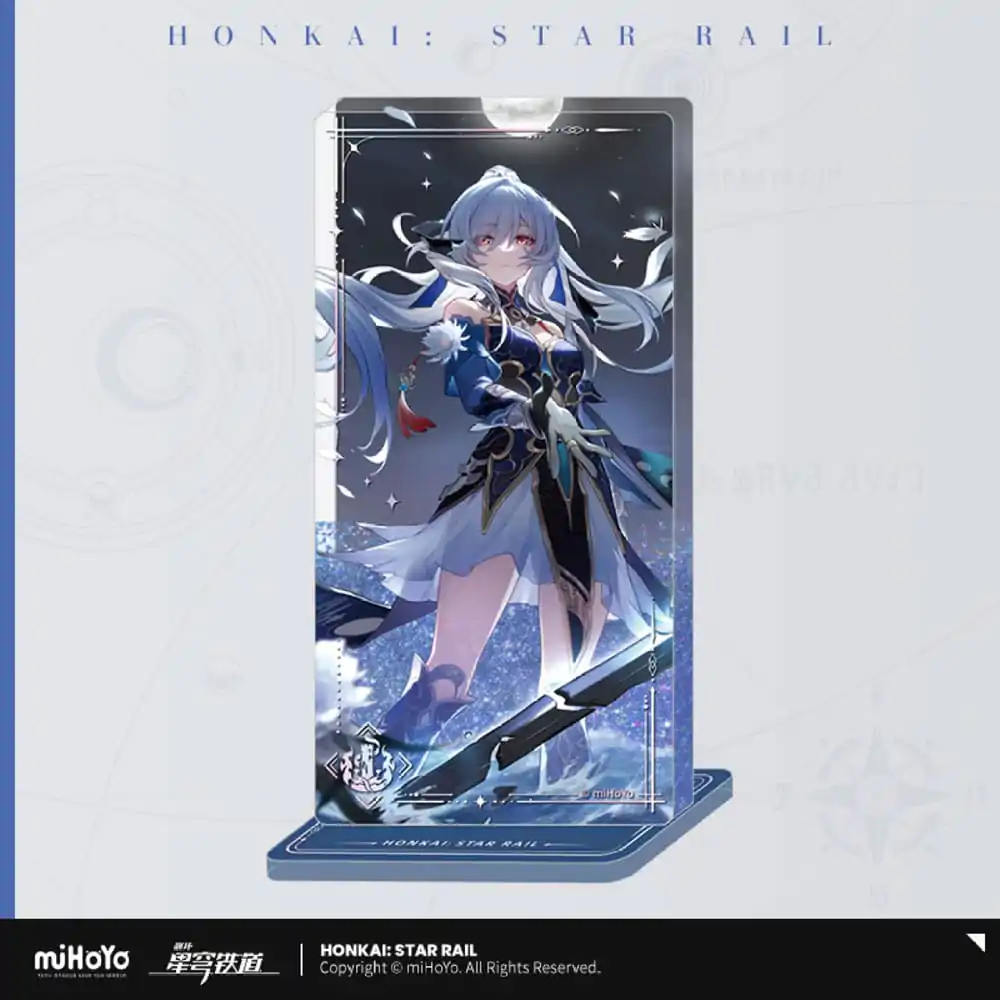 Honkai: Star Rail Light Cone Acryl Ornament with Glitter: Jingliu I shall be my own Sowrd 15 cm termékfotó