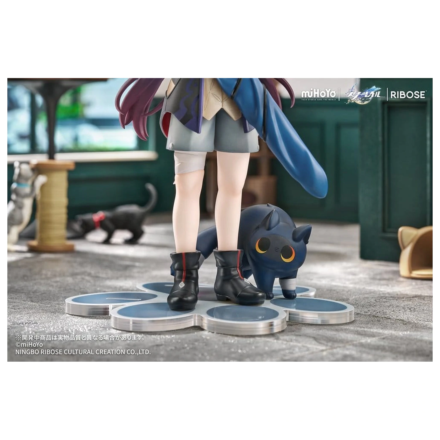 Honkai: Star Rail Rise Up+ Chibi Cat Series Chibi figura Blade Ver. 19 cm termékfotó