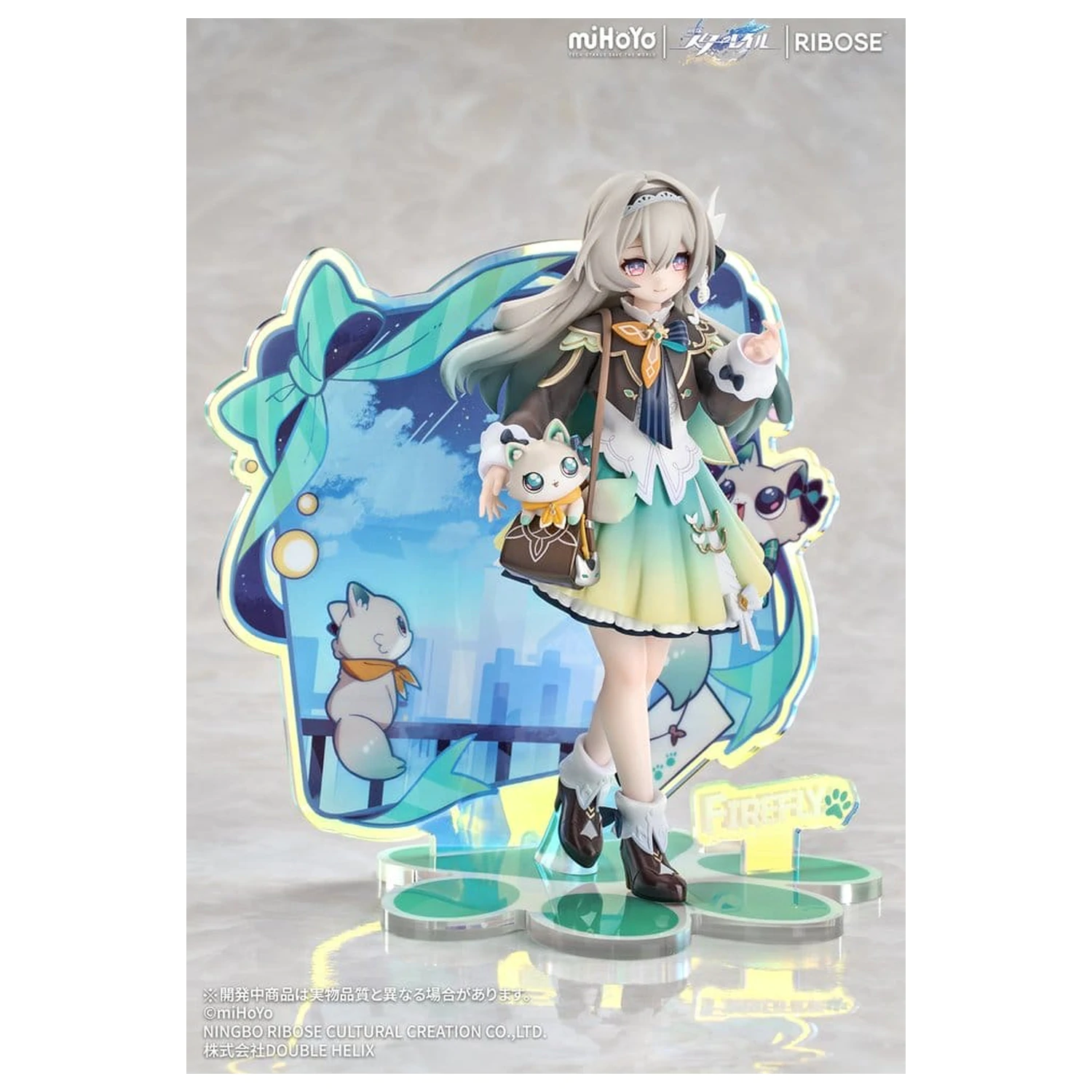 Honkai: Star Rail Rise Up+ Chibi Cat Series Mini figura Firefly Ver. 18 cm termékfotó
