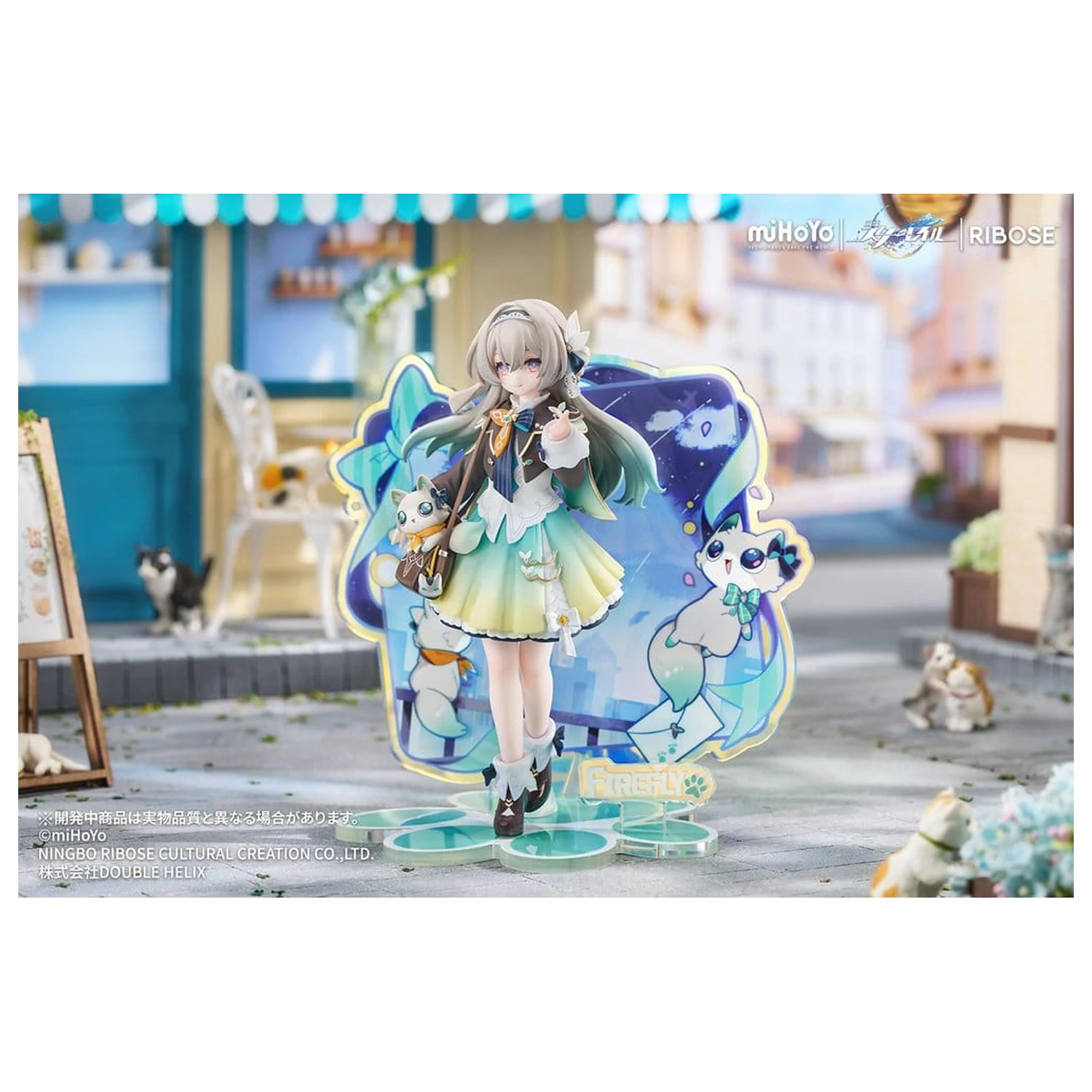 Honkai: Star Rail Rise Up+ Chibi Cat Series Mini figura Firefly Ver. 18 cm termékfotó