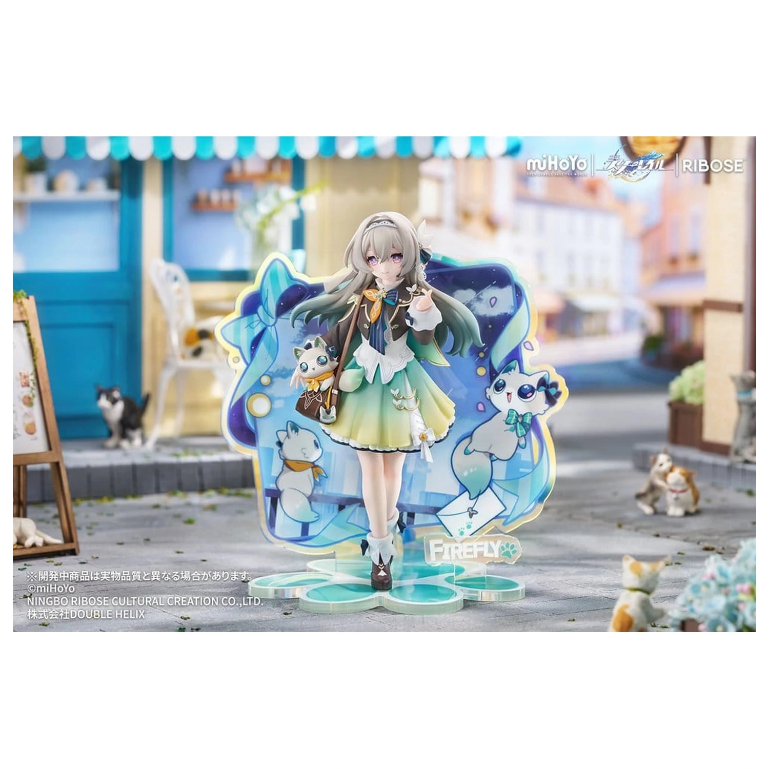 Honkai: Star Rail Rise Up+ Chibi Cat Series Mini figura Firefly Ver. 18 cm termékfotó