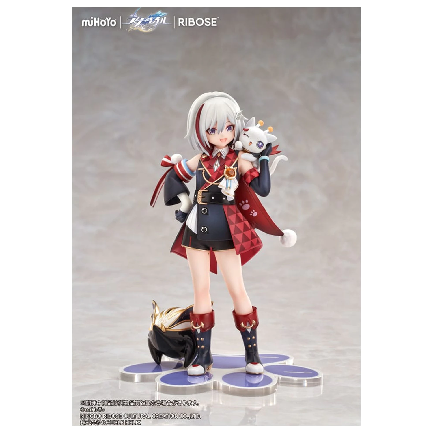 Honkai: Star Rail Rise Up Chibineko Series Topaz & Numby Ver. PVC szobor figura 18 cm  termékfotó