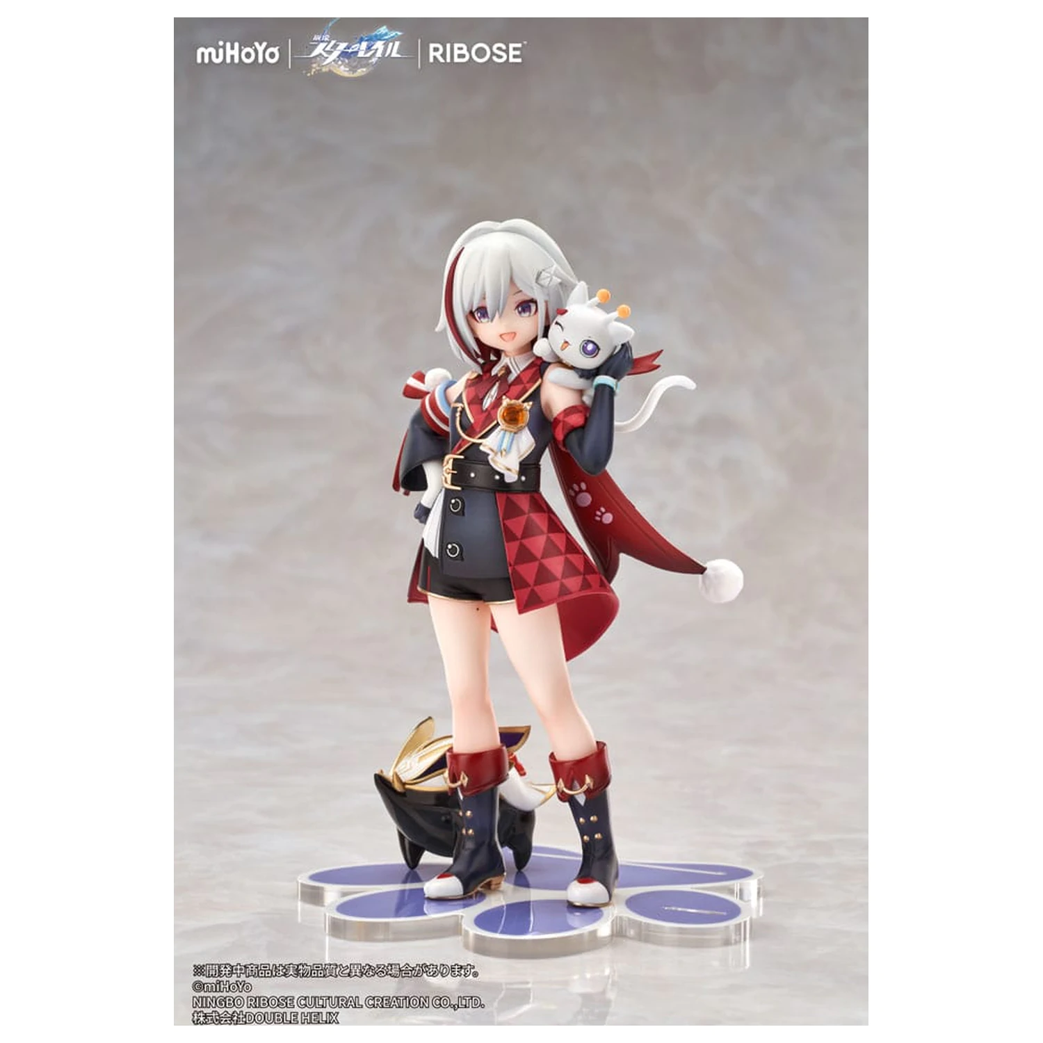 Honkai: Star Rail Rise Up Chibineko Series Topaz & Numby Ver. PVC szobor figura 18 cm  termékfotó