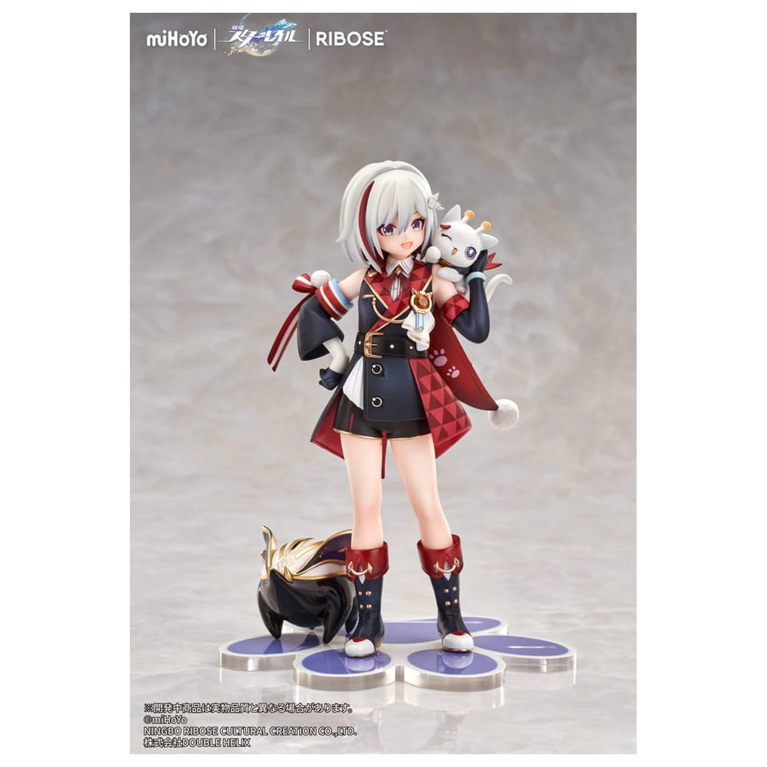 Honkai: Star Rail Rise Up Chibineko Series Topaz & Numby Ver. PVC szobor figura 18 cm  termékfotó