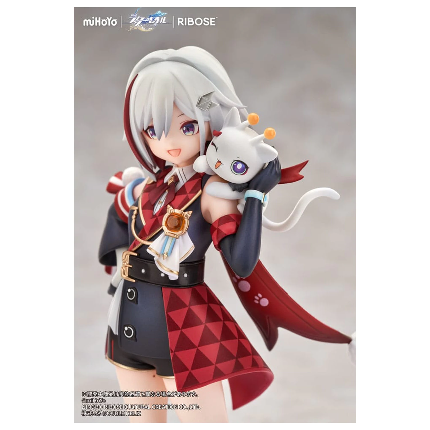 Honkai: Star Rail Rise Up Chibineko Series Topaz & Numby Ver. PVC szobor figura 18 cm  termékfotó