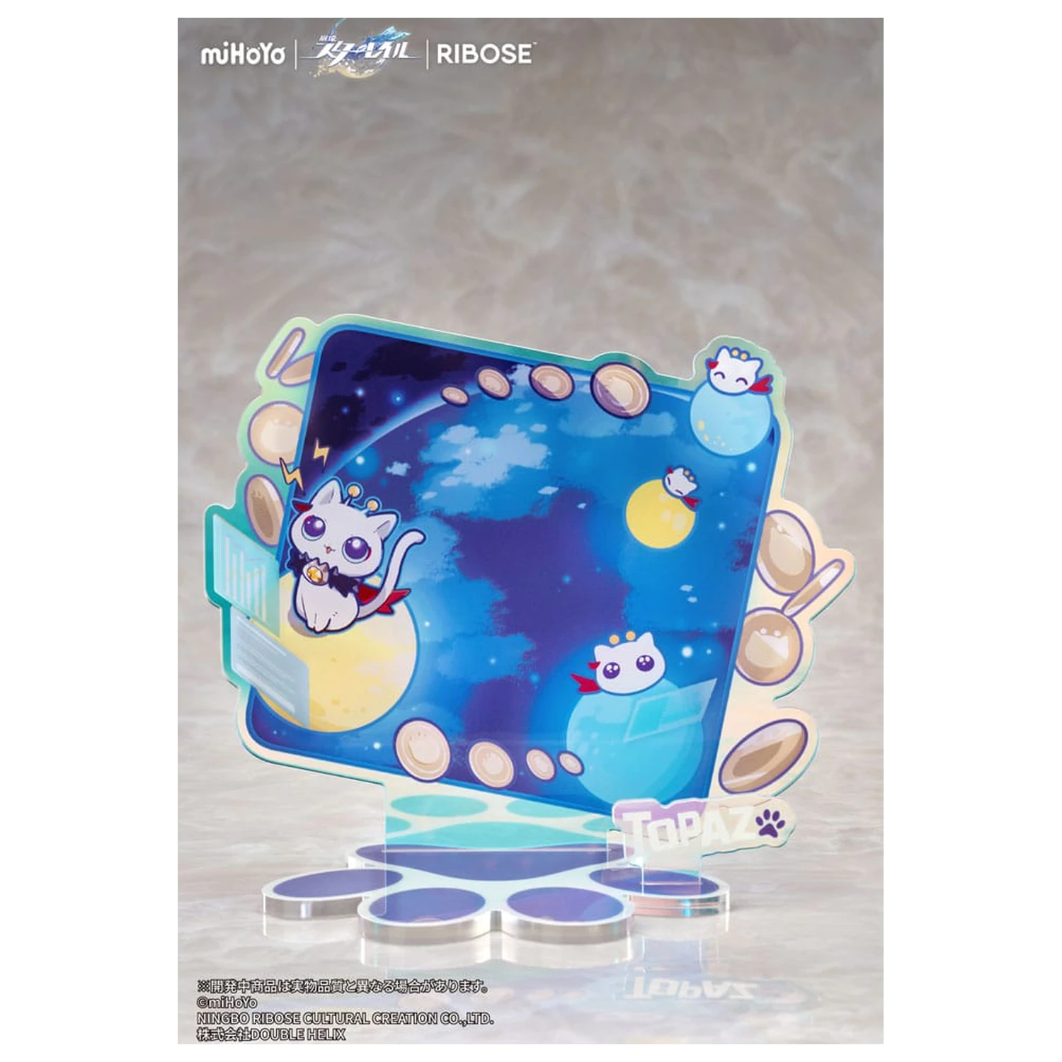 Honkai: Star Rail Rise Up Chibineko Series Topaz & Numby Ver. PVC szobor figura 18 cm  termékfotó