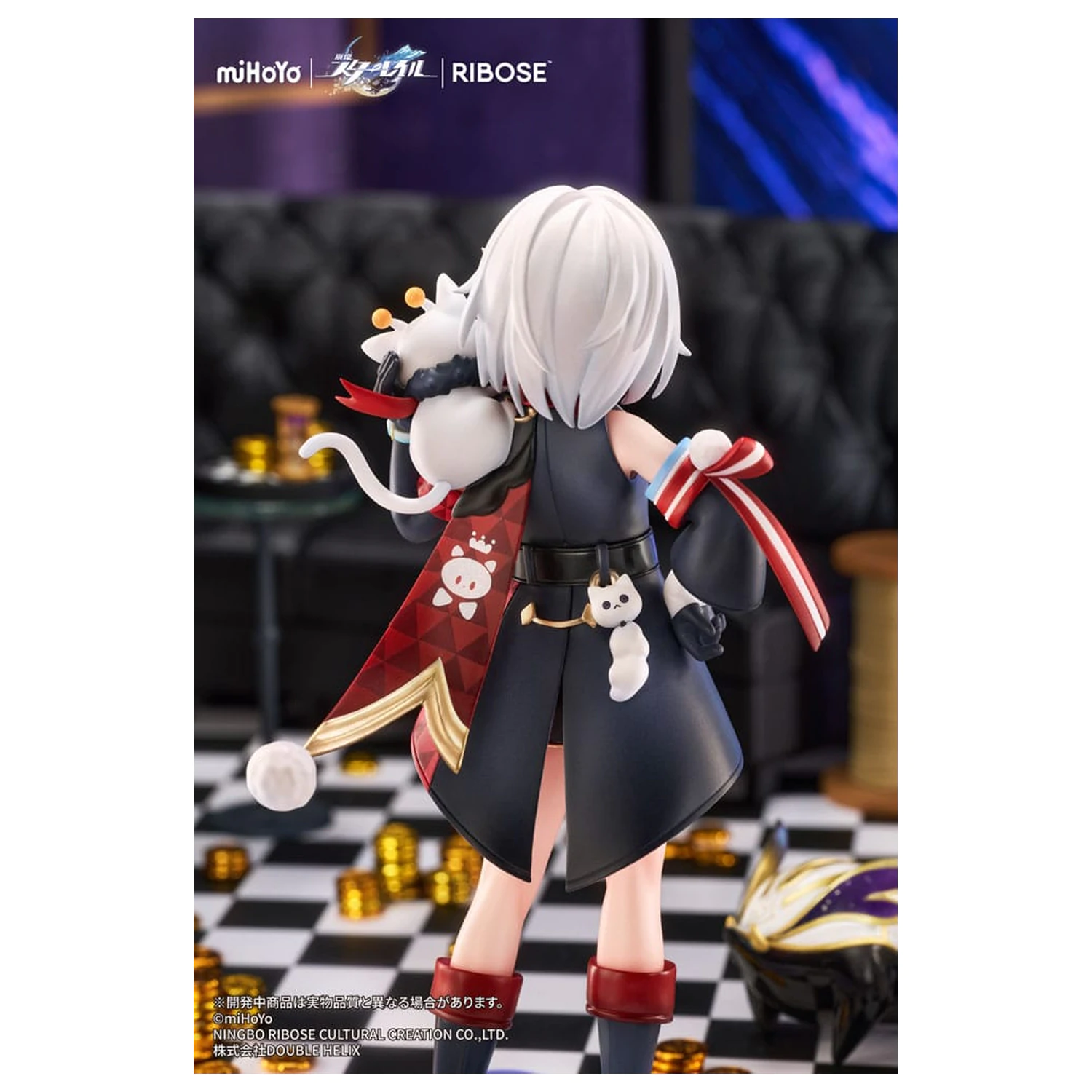 Honkai: Star Rail Rise Up Chibineko Series Topaz & Numby Ver. PVC szobor figura 18 cm  termékfotó