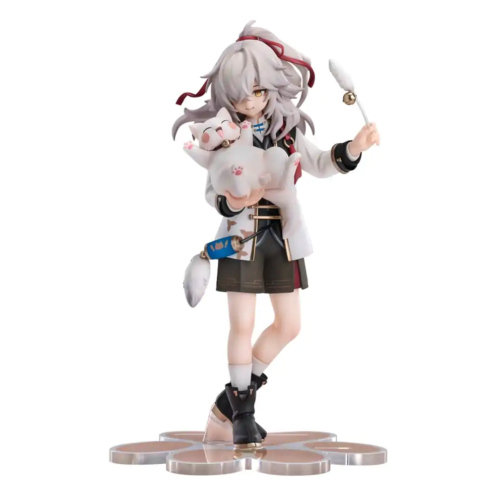 Honkai: Star Rail Rise Up Little Cat Series Jing Yuan PVC szobor figura 20 cm termékfotó