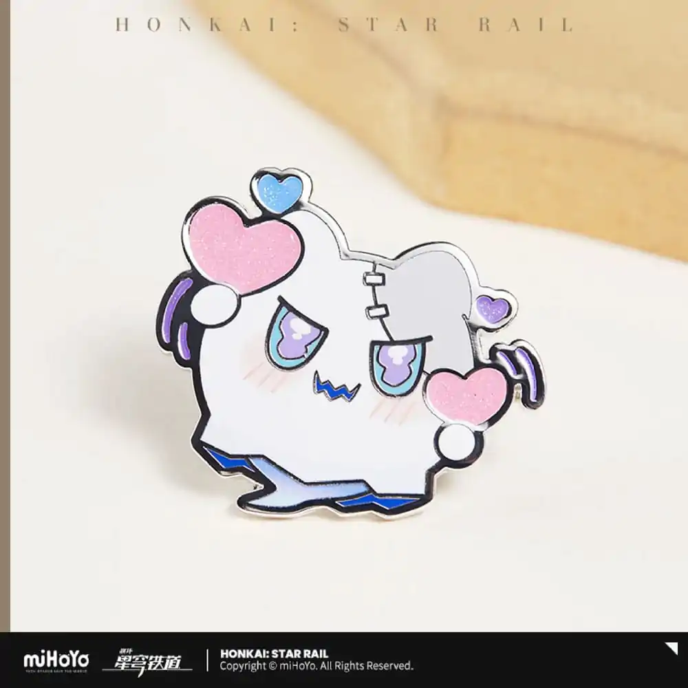 Honkai: Star Rail Wubbaboo Series kitűző Lovey Dovey termékfotó
