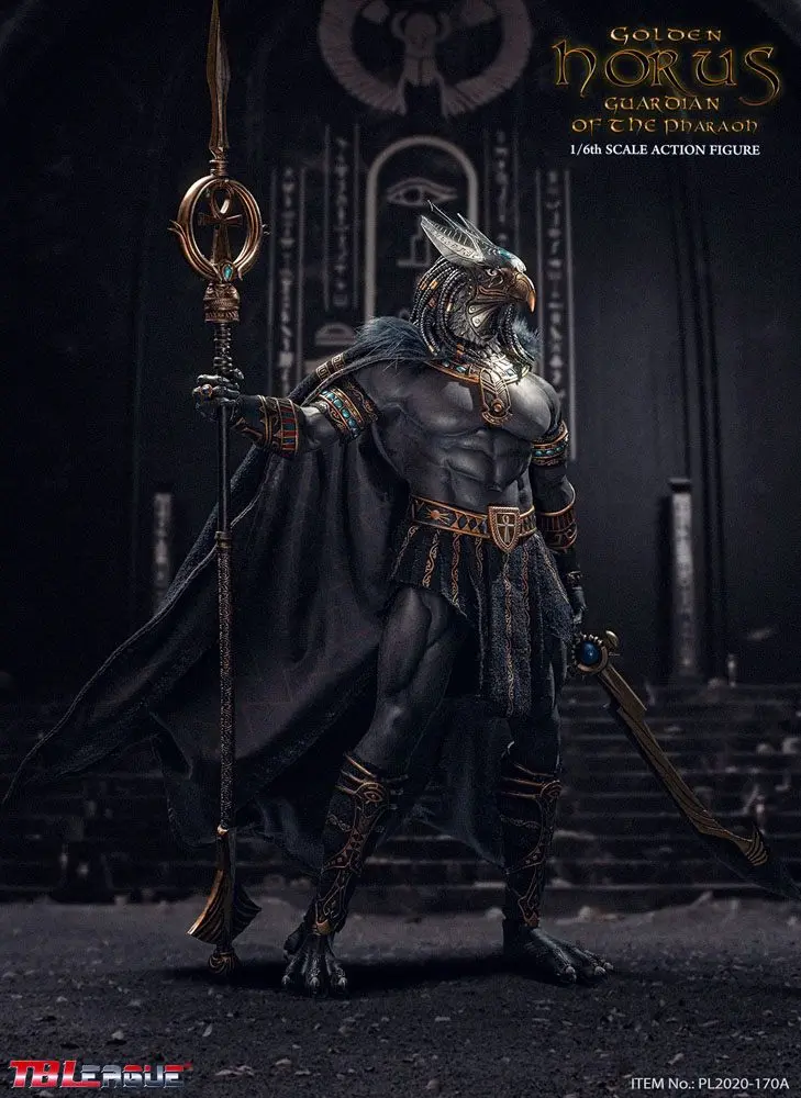 Horus Guardian of Pharaoh 1/6 Golden Edition akciófigura 31 cm termékfotó