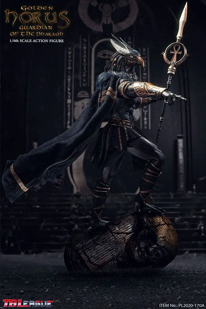 Horus Guardian of Pharaoh 1/6 Golden Edition akciófigura 31 cm termékfotó