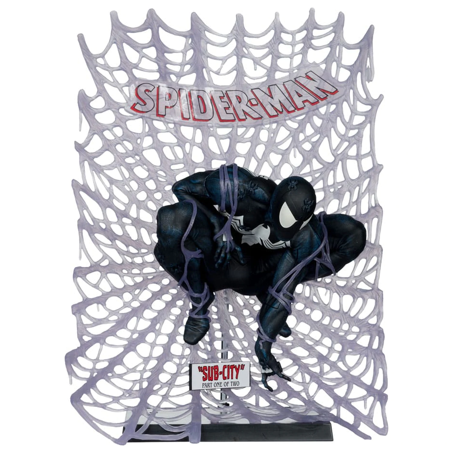 Marvel Collection 1/6 Spider-Man (Spider-Man #1)(Black Suit)(Chase) PVC szobor figura 28 cm termékfotó