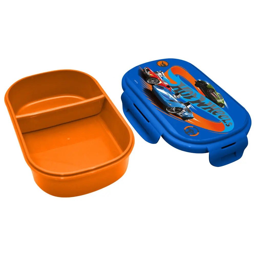 Hot Wheels uzsonnás doboz étkészlet és evőeszköz szett termékfotó
