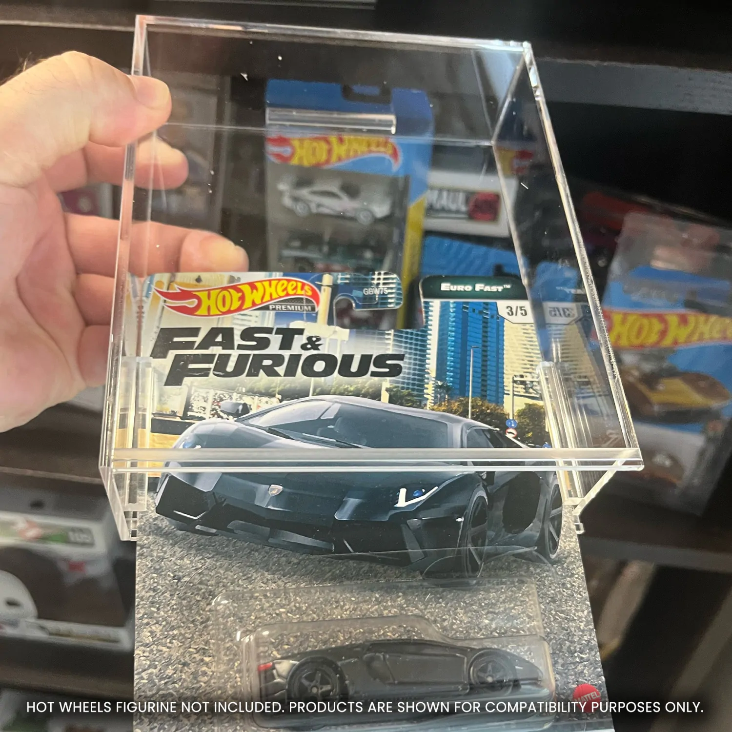 Hot Wheels 2 db-os akril védőtok csomag termékfotó