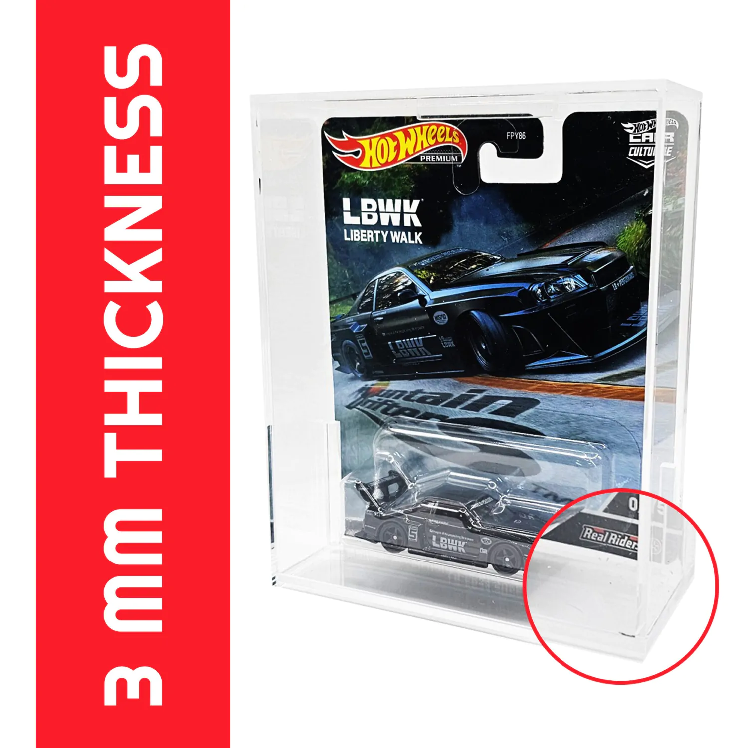 Hot Wheels 2 db-os akril védőtok csomag termékfotó