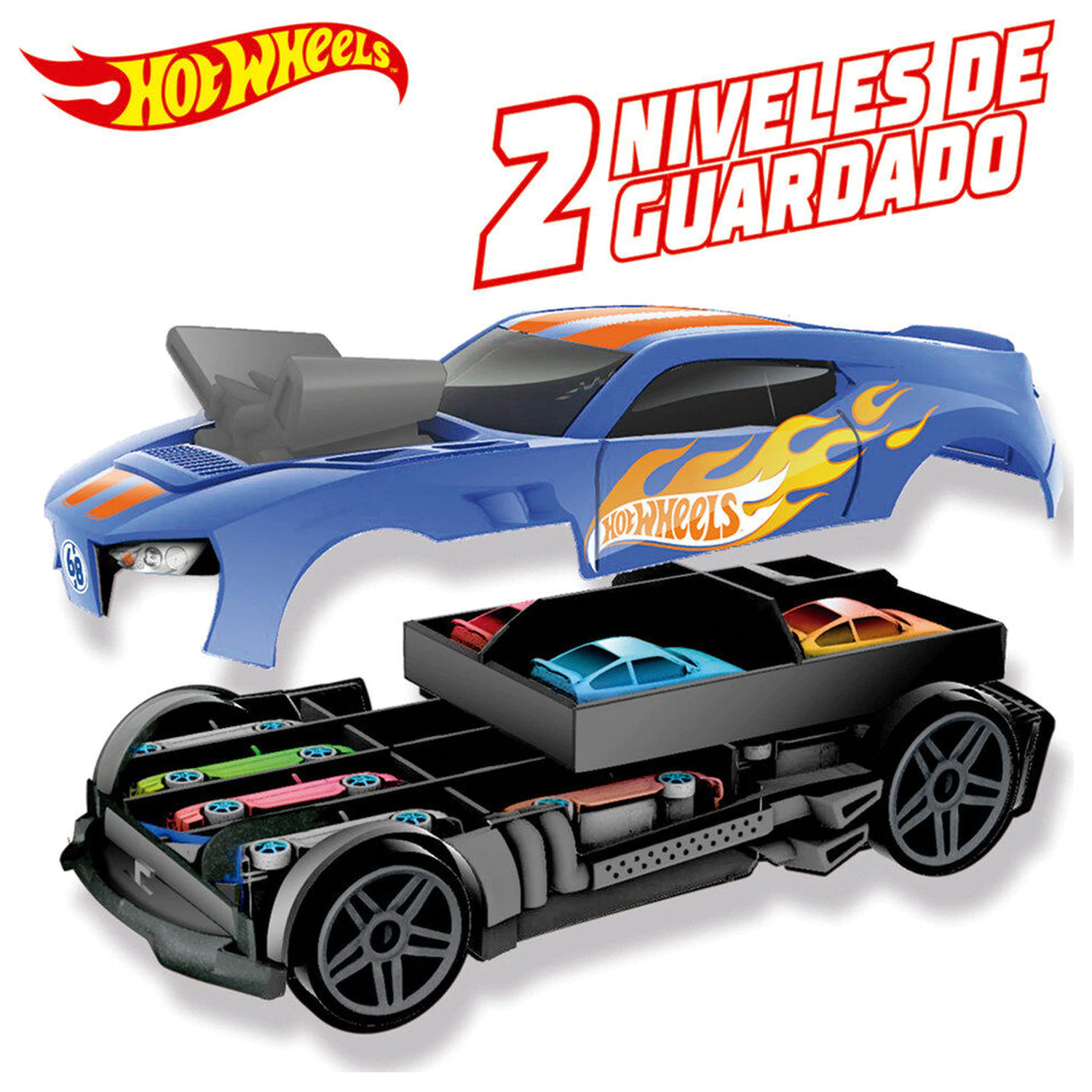 Hot Wheels 2 in 1 tároló  termékfotó